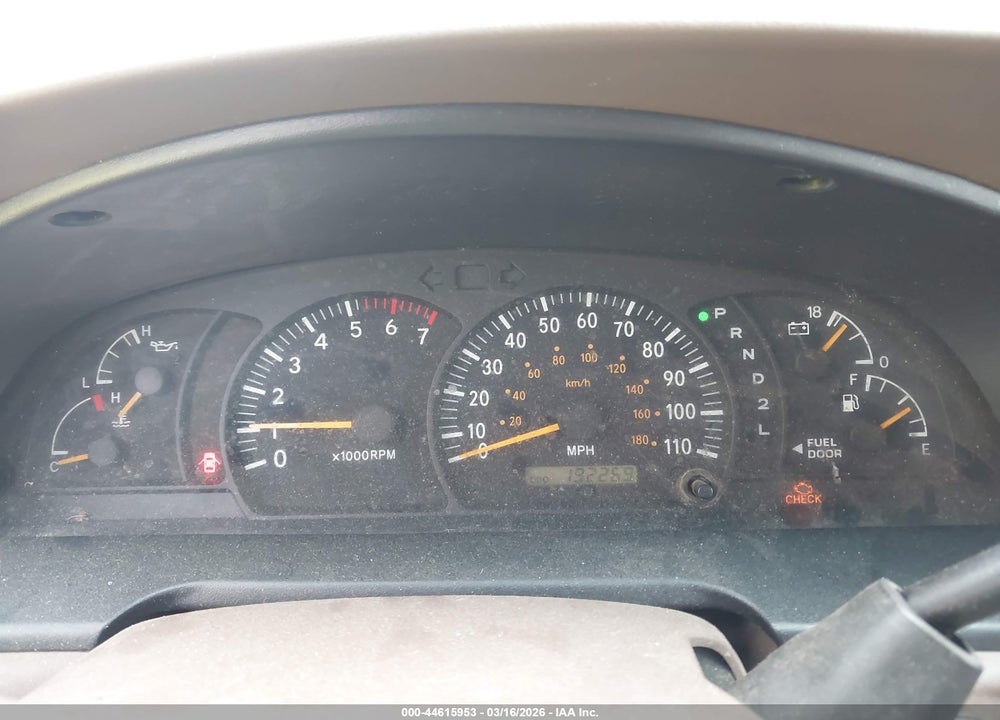 2002 TOYOTA TUNDRA SR5 VIN: 5TBBT44182S248936