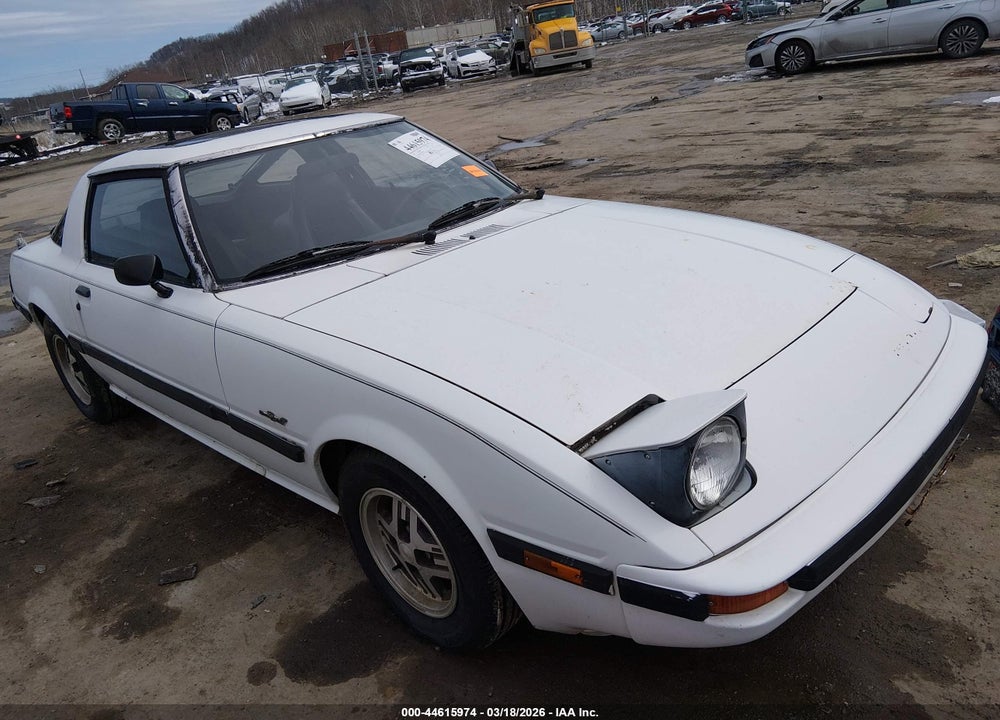 1982 MAZDA RX7 VIN: JM1FB3318C0653464