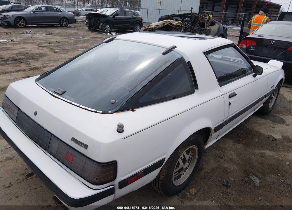 1982 MAZDA RX7 VIN: JM1FB3318C0653464
