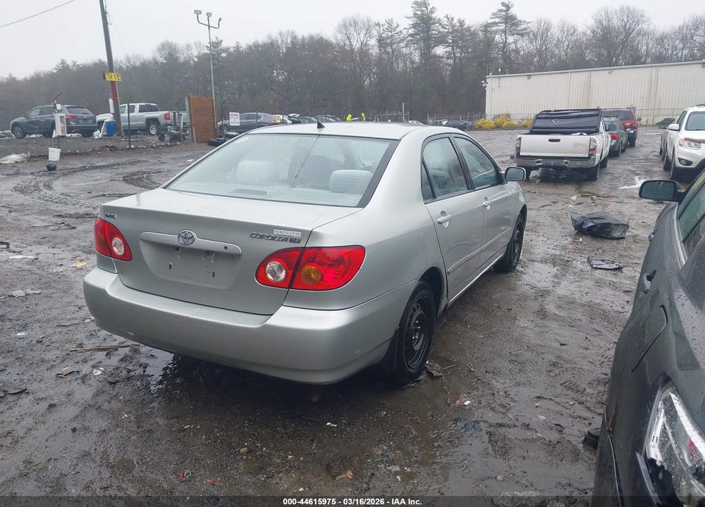 2004 TOYOTA COROLLA LE VIN: 2T1BR32E24C167643