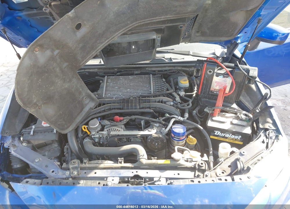 2019 SUBARU WRX LIMITED VIN: JF1VA1N68K8826773
