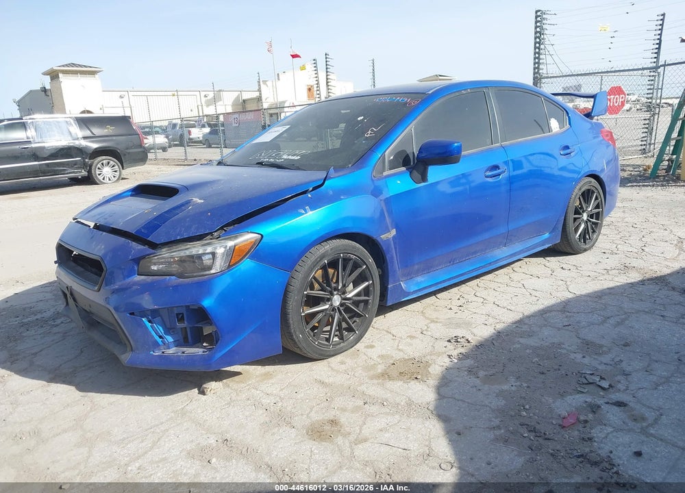 2019 SUBARU WRX LIMITED VIN: JF1VA1N68K8826773