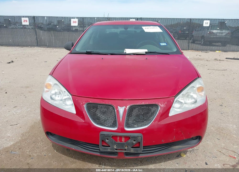 2006 PONTIAC G6 VIN: 1G2ZG558164189133