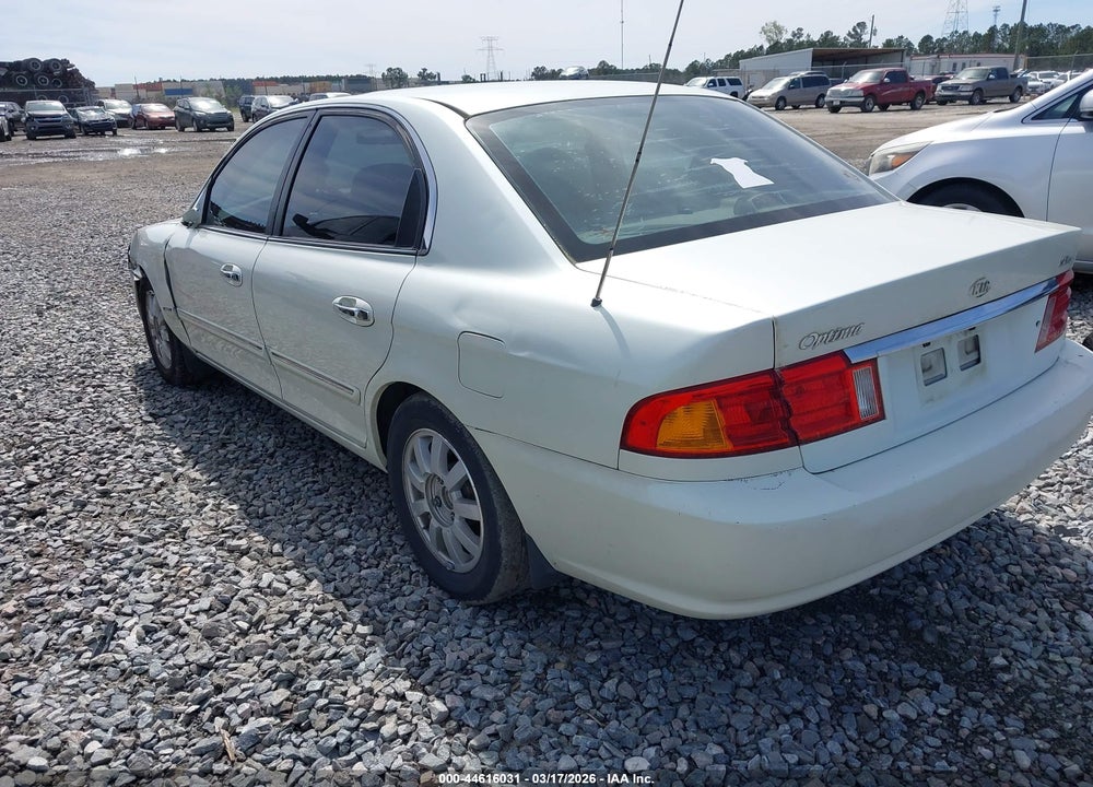 2002 KIA OPTIMA LX V6/SE V6 VIN: KNAGD128825103312
