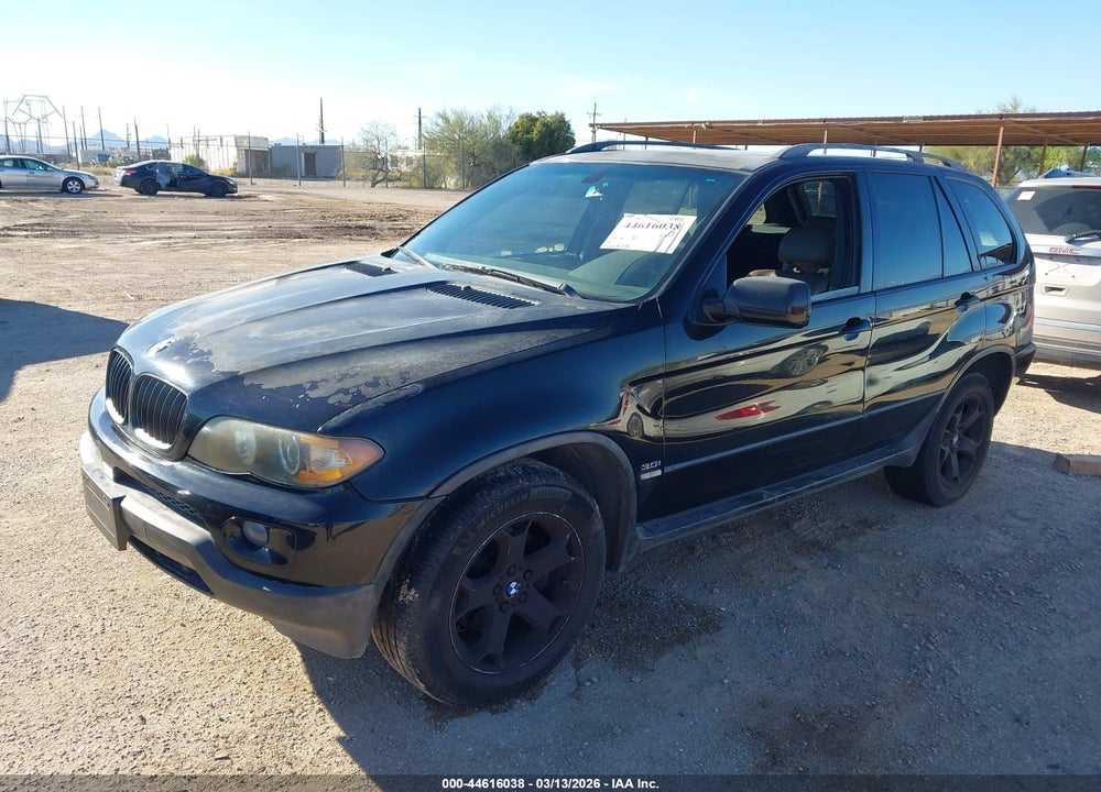 2005 BMW X5 3.0I VIN: 5UXFA13595LY01292