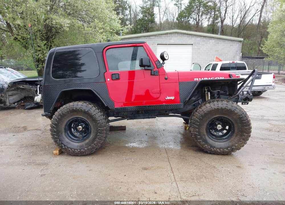 2004 JEEP WRANGLER RUBICON VIN: 1J4FA69S54P796945