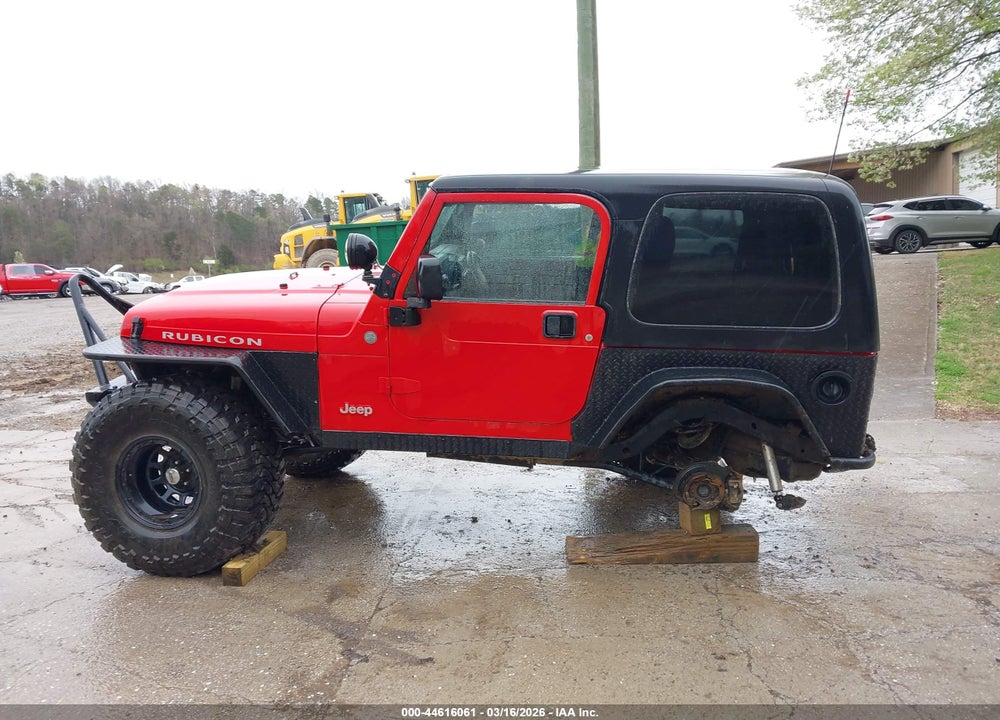 2004 JEEP WRANGLER RUBICON VIN: 1J4FA69S54P796945