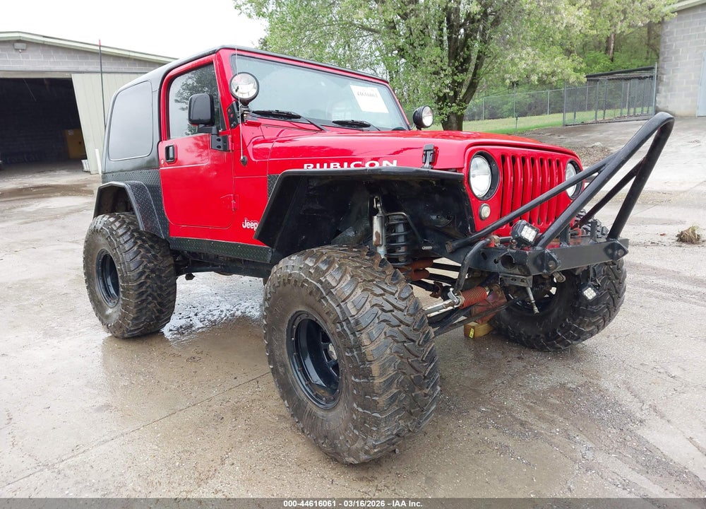 2004 JEEP WRANGLER RUBICON VIN: 1J4FA69S54P796945