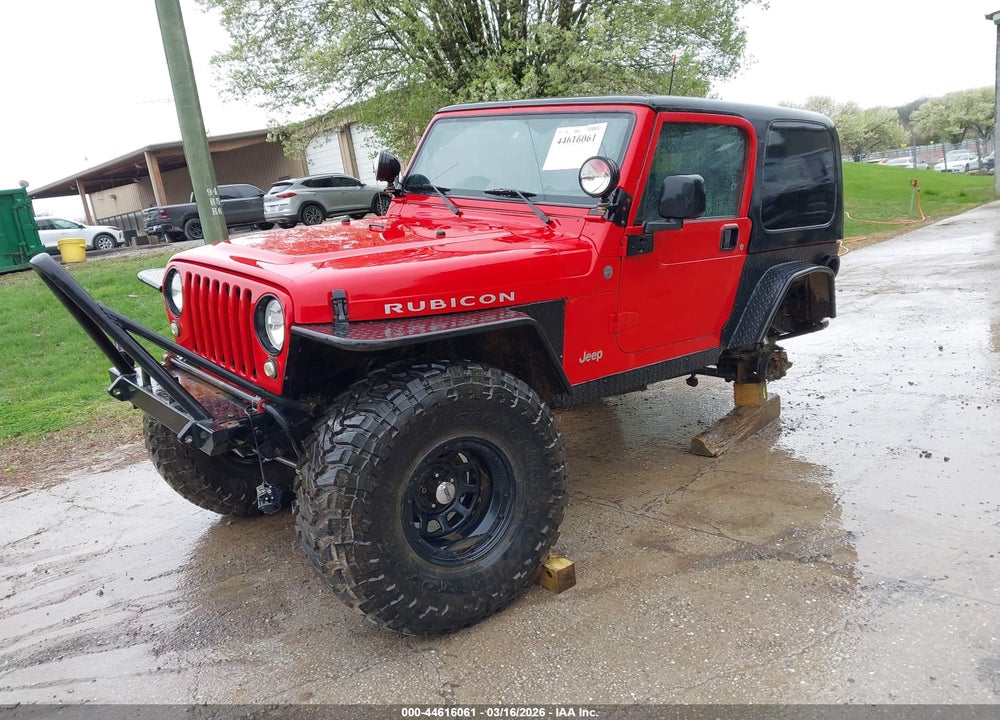 2004 JEEP WRANGLER RUBICON VIN: 1J4FA69S54P796945