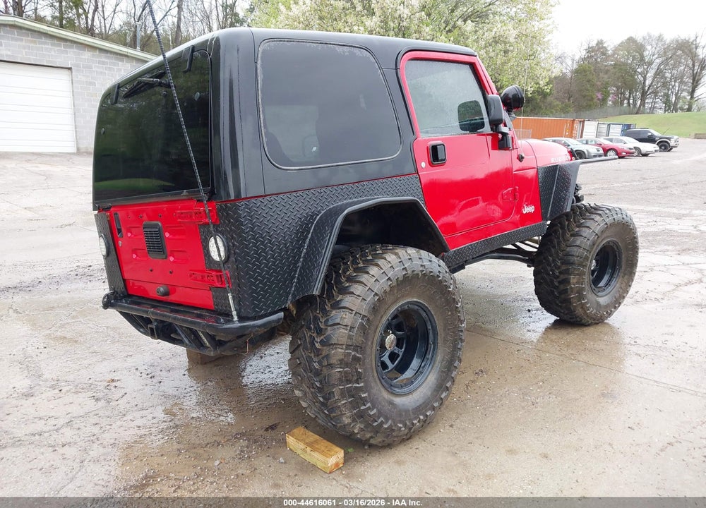 2004 JEEP WRANGLER RUBICON VIN: 1J4FA69S54P796945