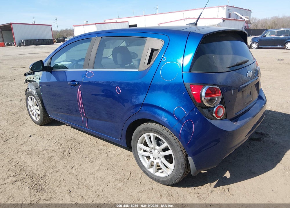 2013 CHEVROLET SONIC LT AUTO VIN: 1G1JC6SH2D4252499