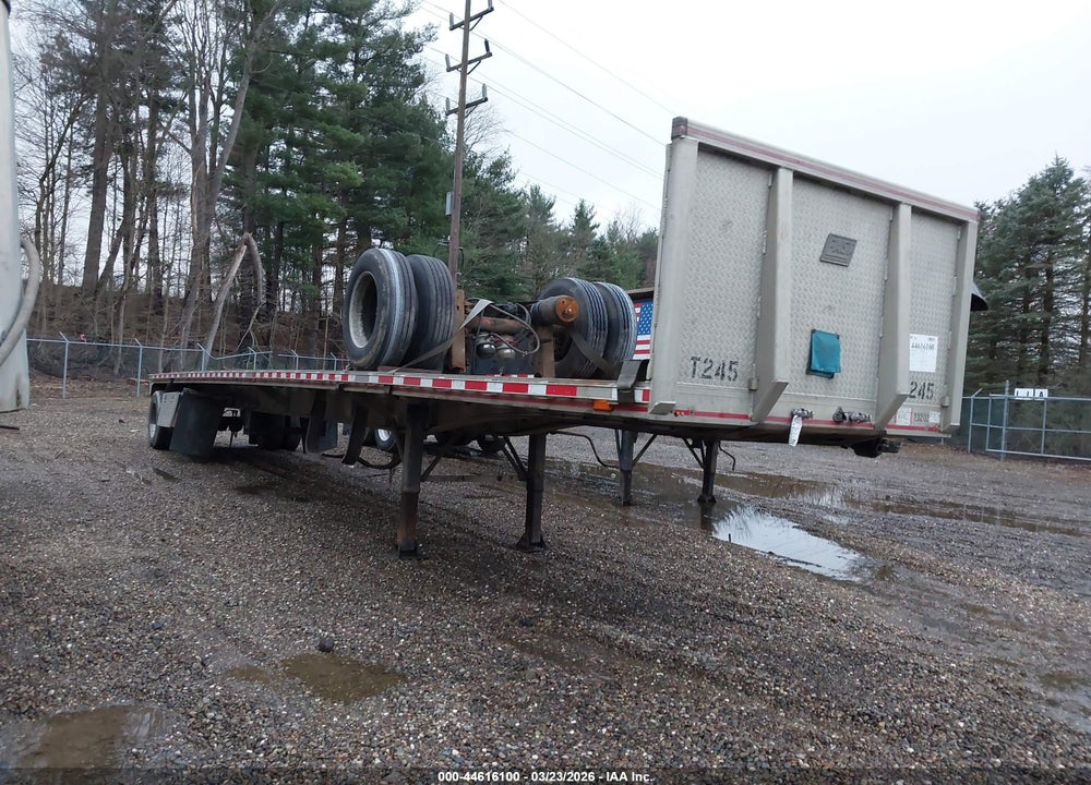 1998 EAST MANUFACTURING FLATBED SEMI TRAILER VIN: 1E1H5X286WRH23202