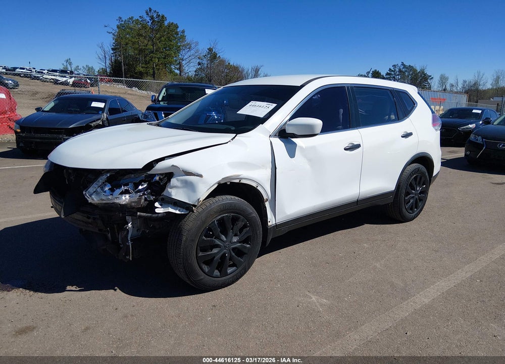 2016 NISSAN ROGUE S VIN: JN8AT2MT3GW026129