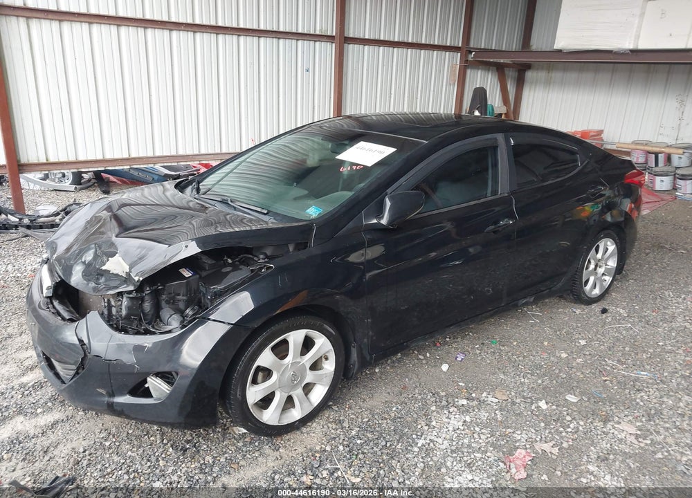 2013 HYUNDAI ELANTRA LIMITED VIN: KMHDH4AE7DU592549