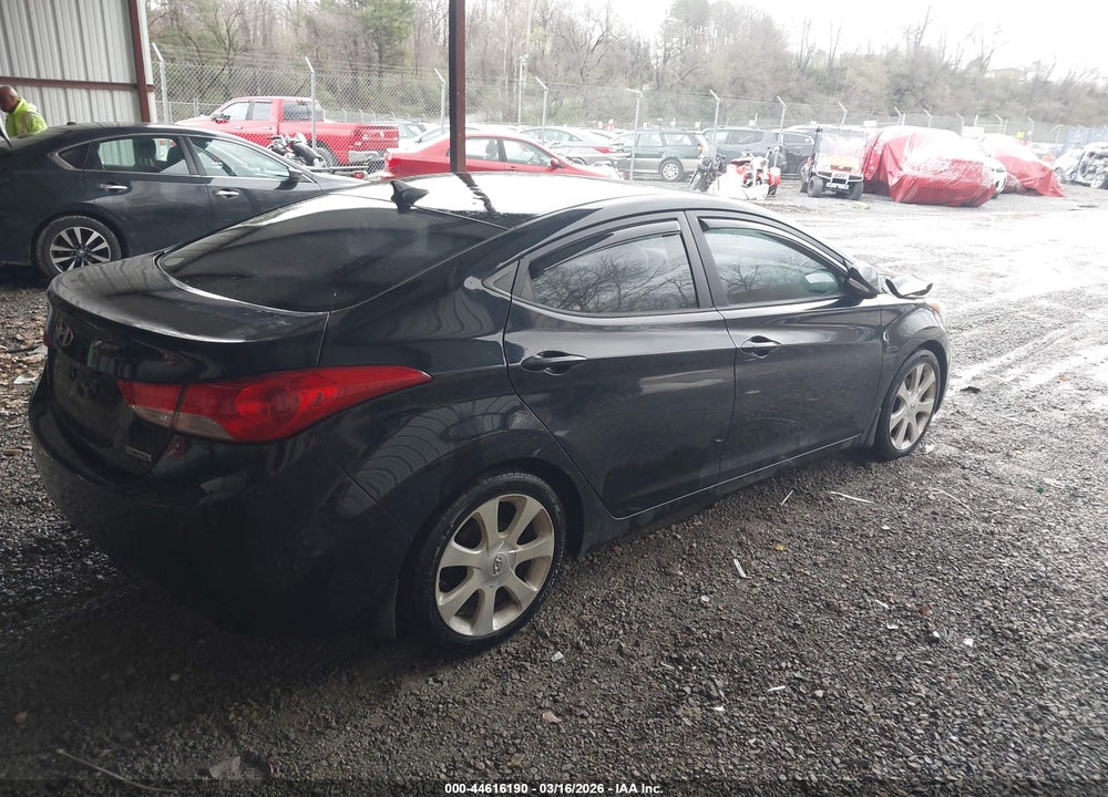 2013 HYUNDAI ELANTRA LIMITED VIN: KMHDH4AE7DU592549