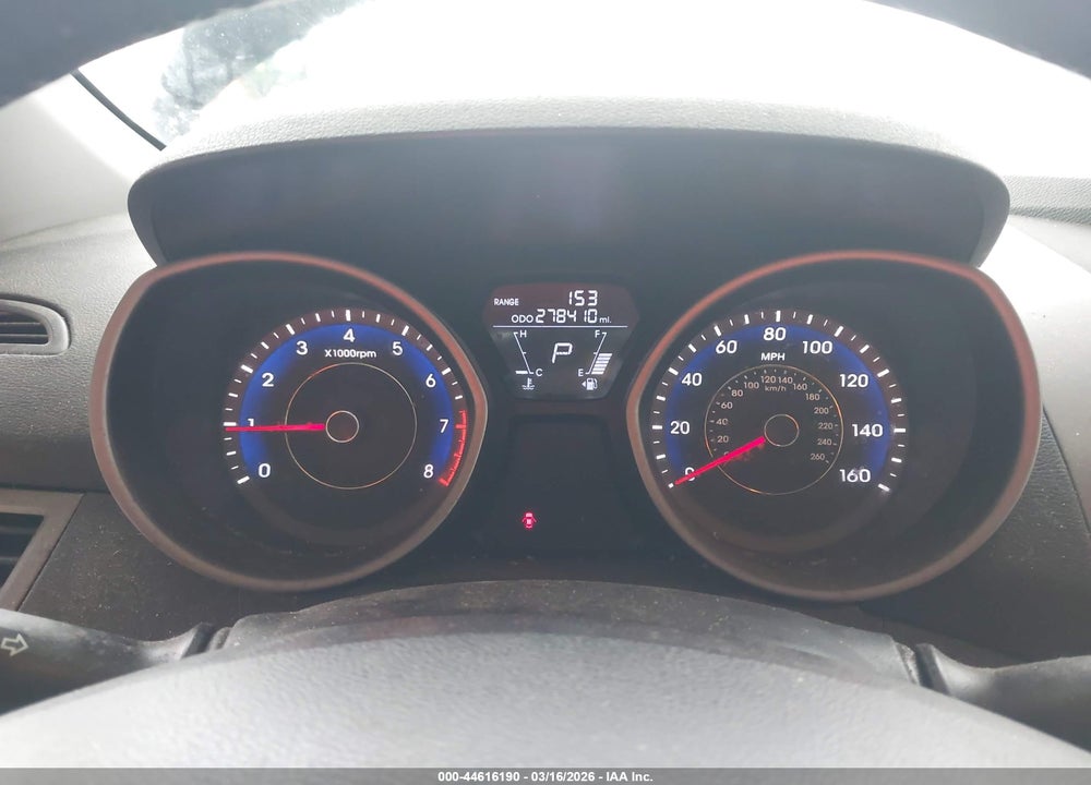 2013 HYUNDAI ELANTRA LIMITED VIN: KMHDH4AE7DU592549