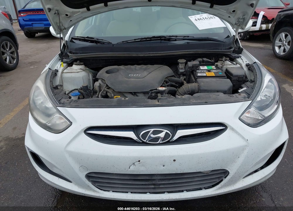2013 HYUNDAI ACCENT GLS VIN: KMHCT4AE6DU580984