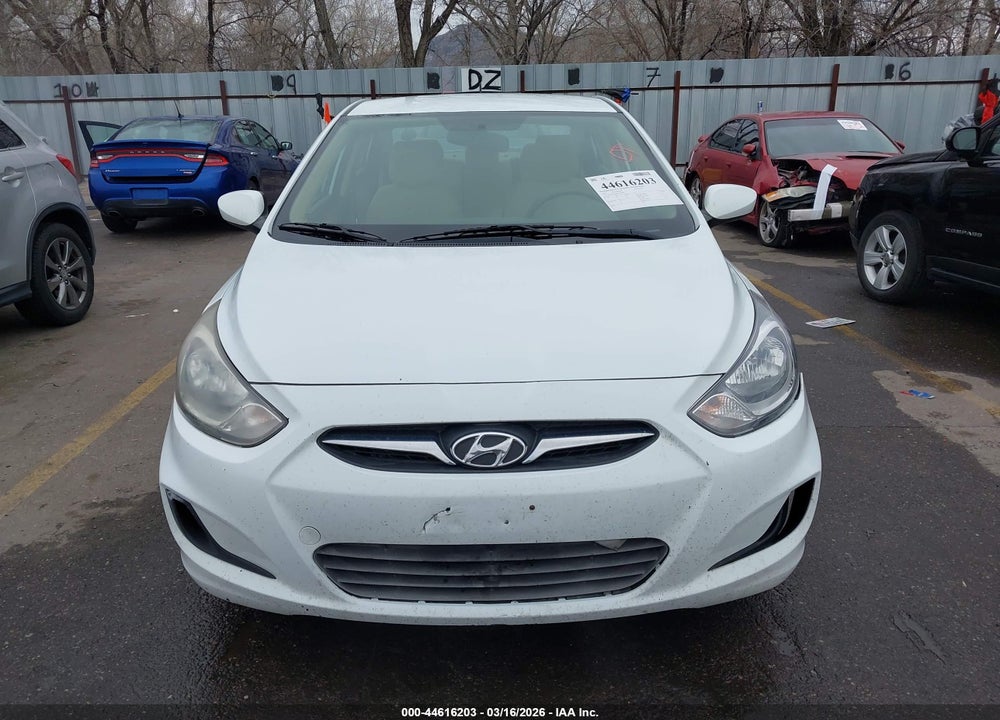 2013 HYUNDAI ACCENT GLS VIN: KMHCT4AE6DU580984