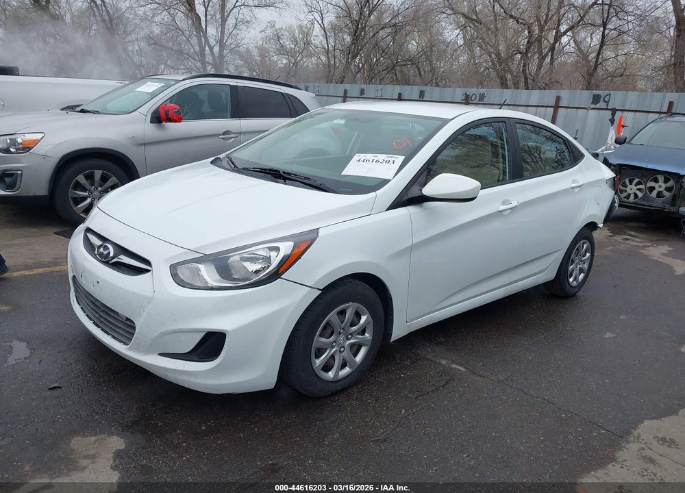 2013 HYUNDAI ACCENT GLS VIN: KMHCT4AE6DU580984