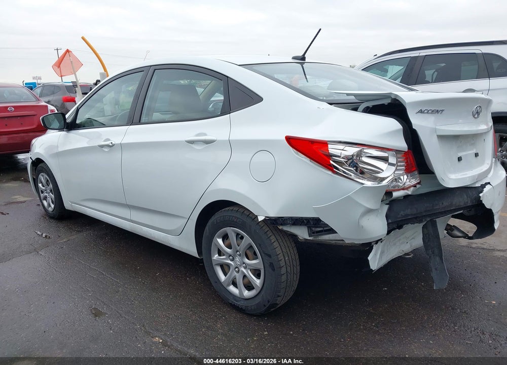 2013 HYUNDAI ACCENT GLS VIN: KMHCT4AE6DU580984