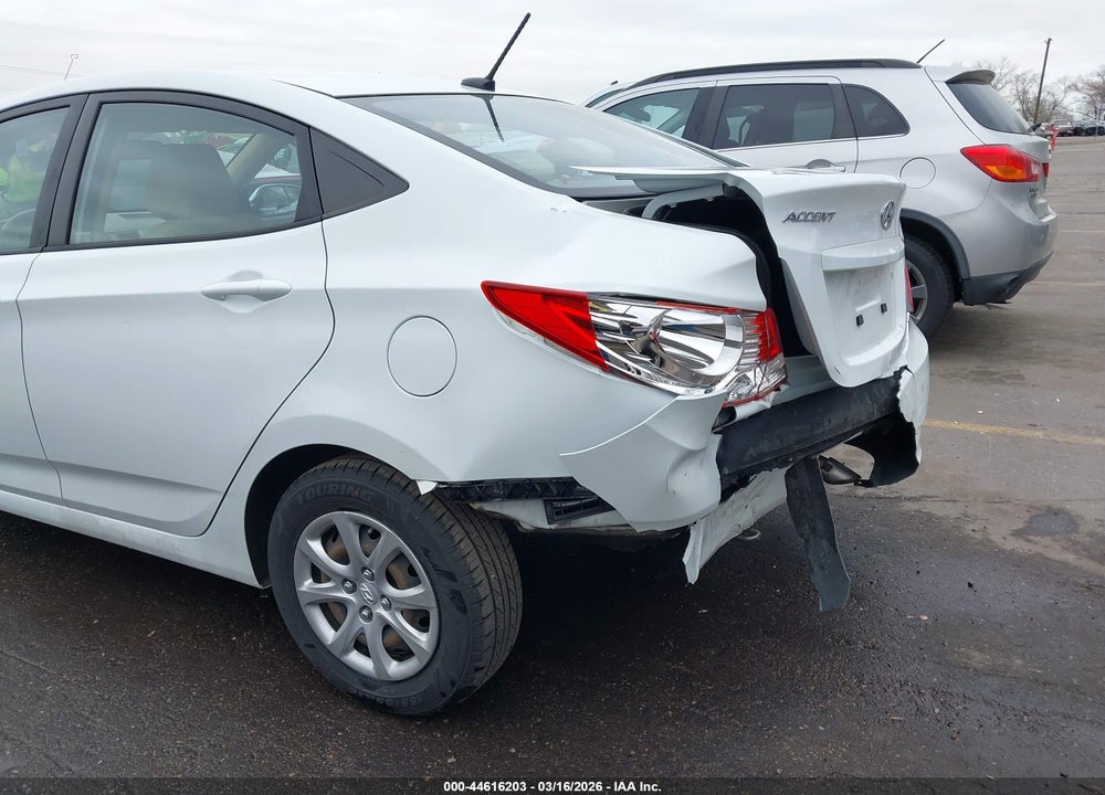 2013 HYUNDAI ACCENT GLS VIN: KMHCT4AE6DU580984