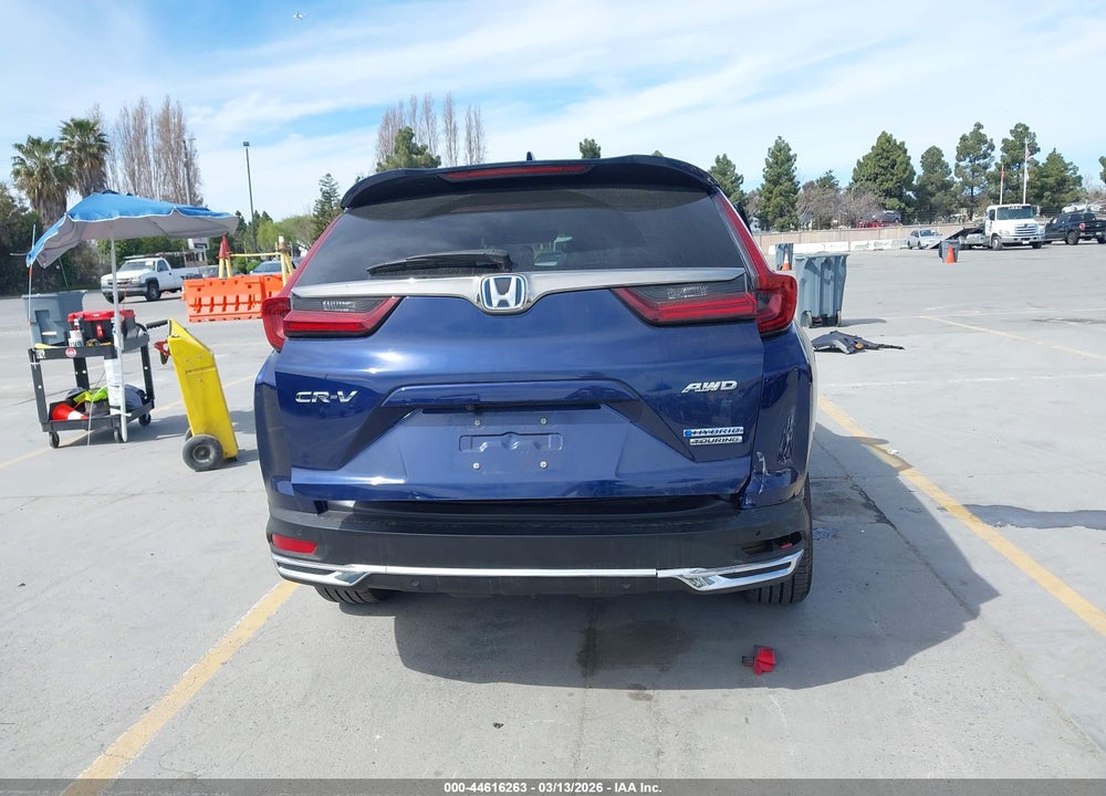 2022 HONDA CR-V HYBRID TOURING VIN: 5J6RT6H90NL003582