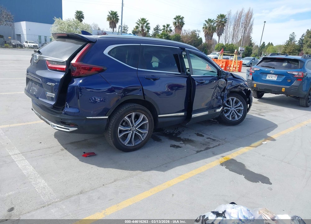2022 HONDA CR-V HYBRID TOURING VIN: 5J6RT6H90NL003582