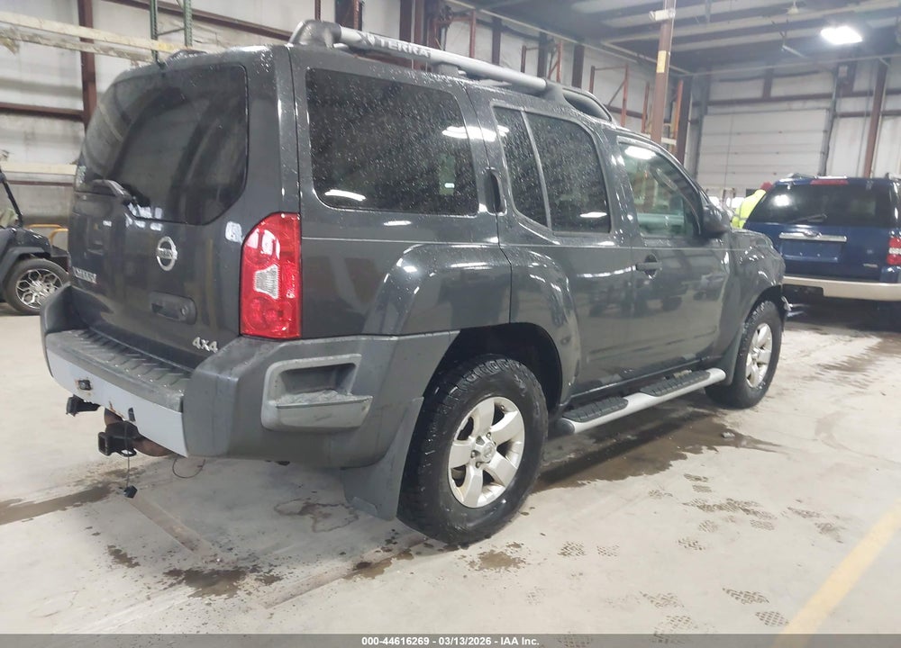 2009 NISSAN XTERRA S VIN: 5N1AN08W59C515050
