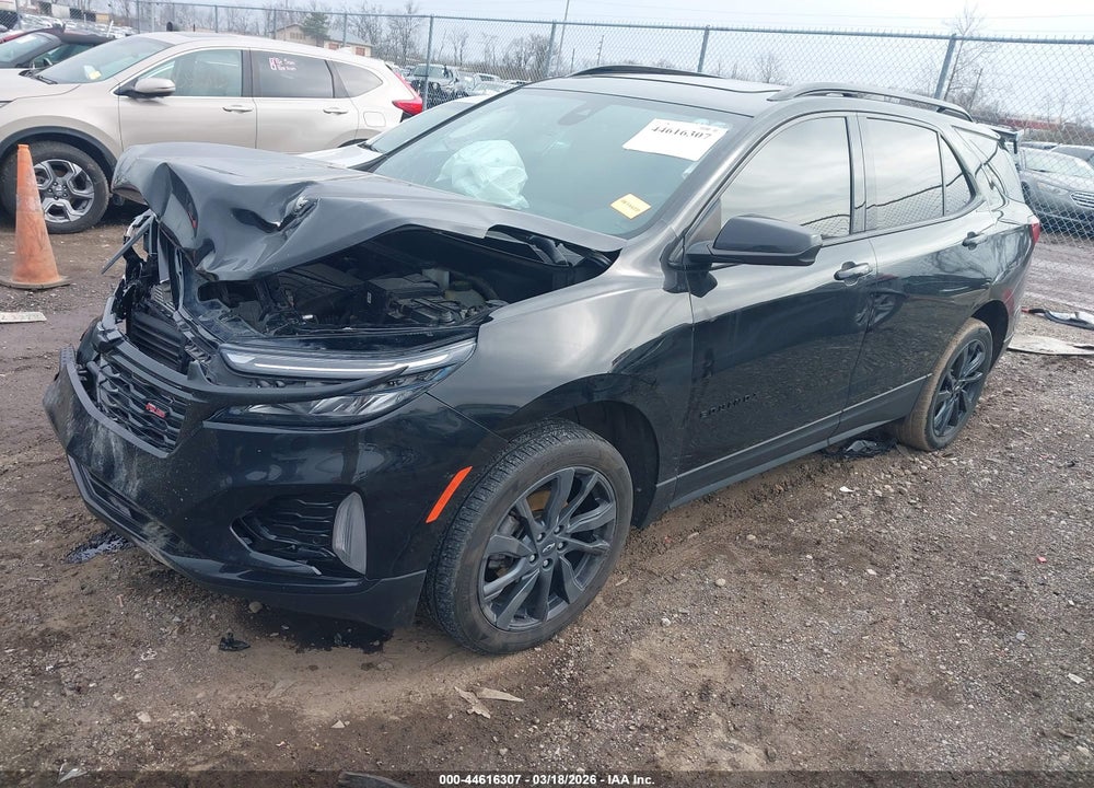 2022 CHEVROLET EQUINOX FWD RS VIN: 2GNAXMEV0N6132273