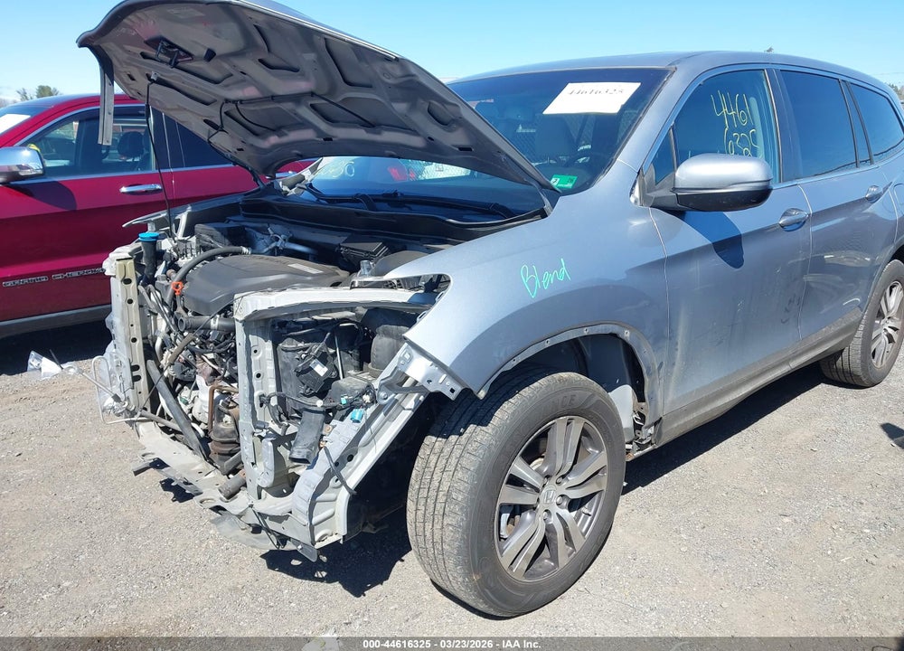 2017 HONDA PILOT EX-L VIN: 5FNYF6H70HB059651