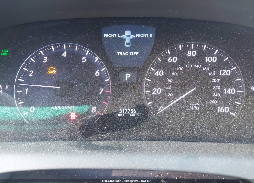 2012 LEXUS LS 460 VIN: JTHBL5EF4C5113126