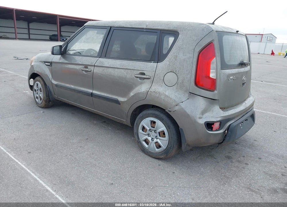 2013 KIA SOUL VIN: KNDJT2A5XD7499615