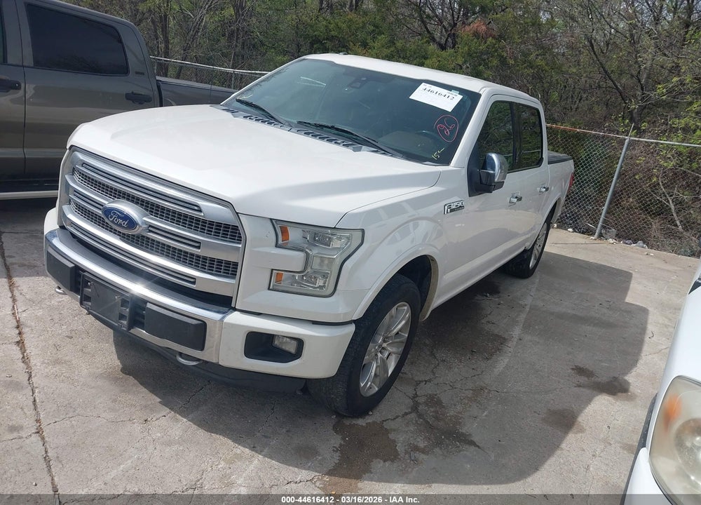2015 FORD F-150 PLATINUM VIN: 1FTEW1EF0FFA76637
