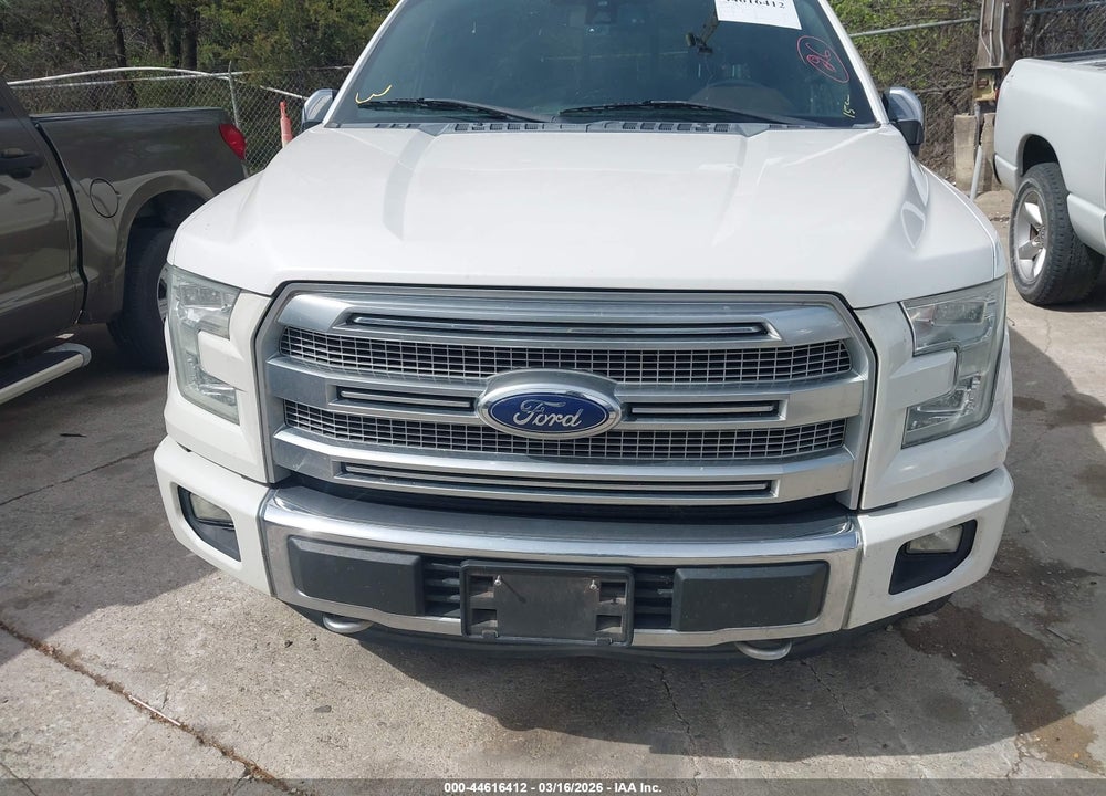 2015 FORD F-150 PLATINUM VIN: 1FTEW1EF0FFA76637