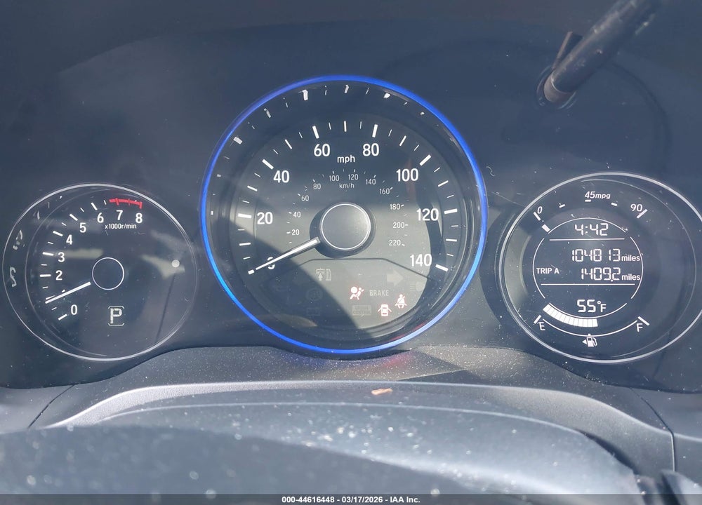 2016 HONDA HR-V EX-L VIN: 3CZRU5H77GM704918