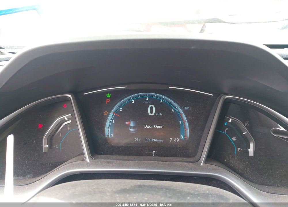 2018 HONDA CIVIC EX-L VIN: JHMFC1F72JX012444