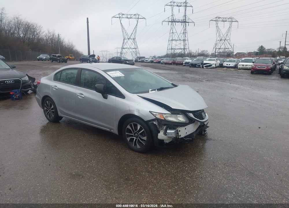 2013 HONDA CIVIC SDN LX VIN: 2HGFB2F58DH571175