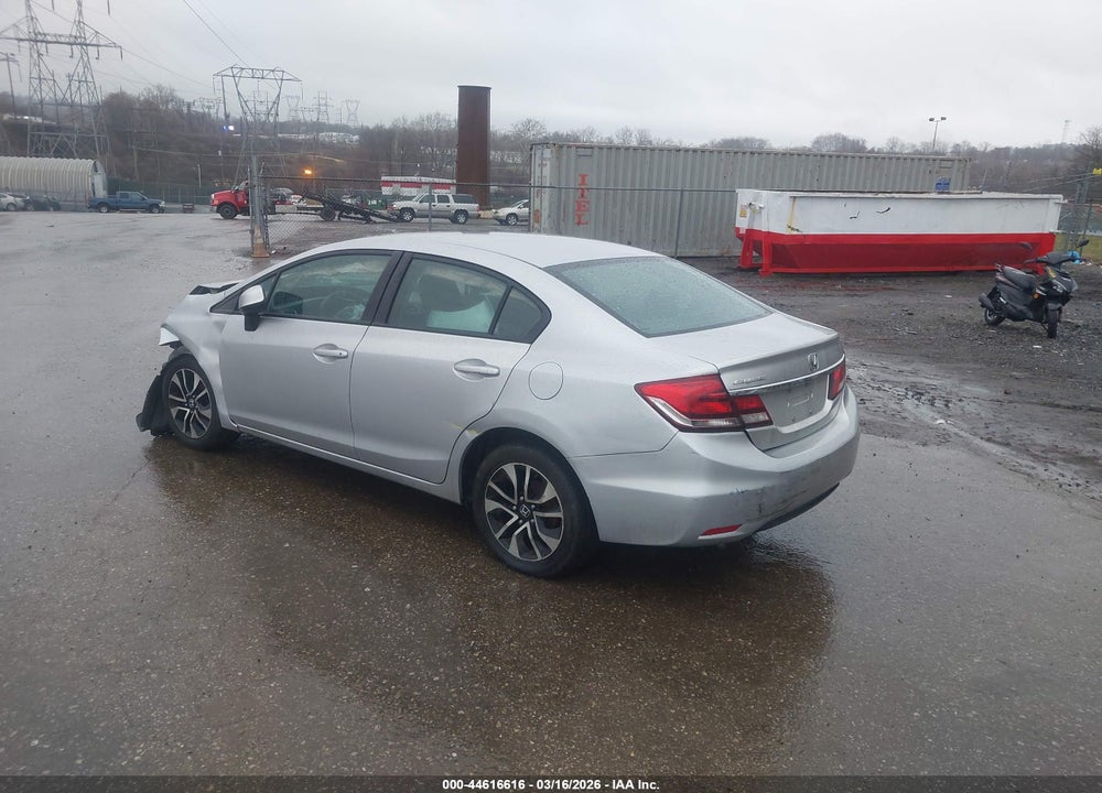 2013 HONDA CIVIC SDN LX VIN: 2HGFB2F58DH571175