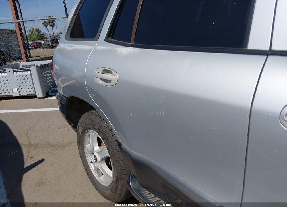 2004 HYUNDAI SANTA FE GLS VIN: KM8SC73D04U736793