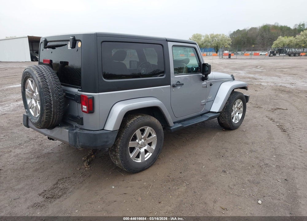 2016 JEEP WRANGLER SAHARA VIN: 1C4AJWBG6GL197098