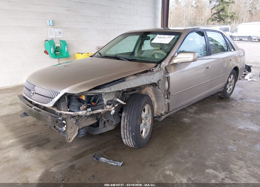 2000 TOYOTA AVALON XL VIN: 4T1BF28B9YU072551