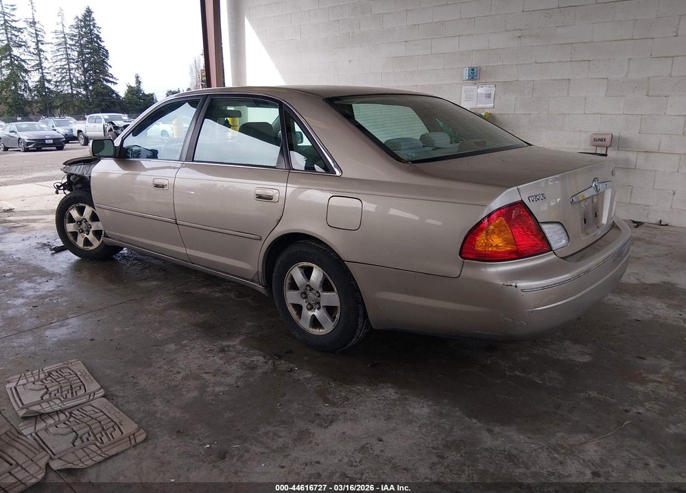 2000 TOYOTA AVALON XL VIN: 4T1BF28B9YU072551