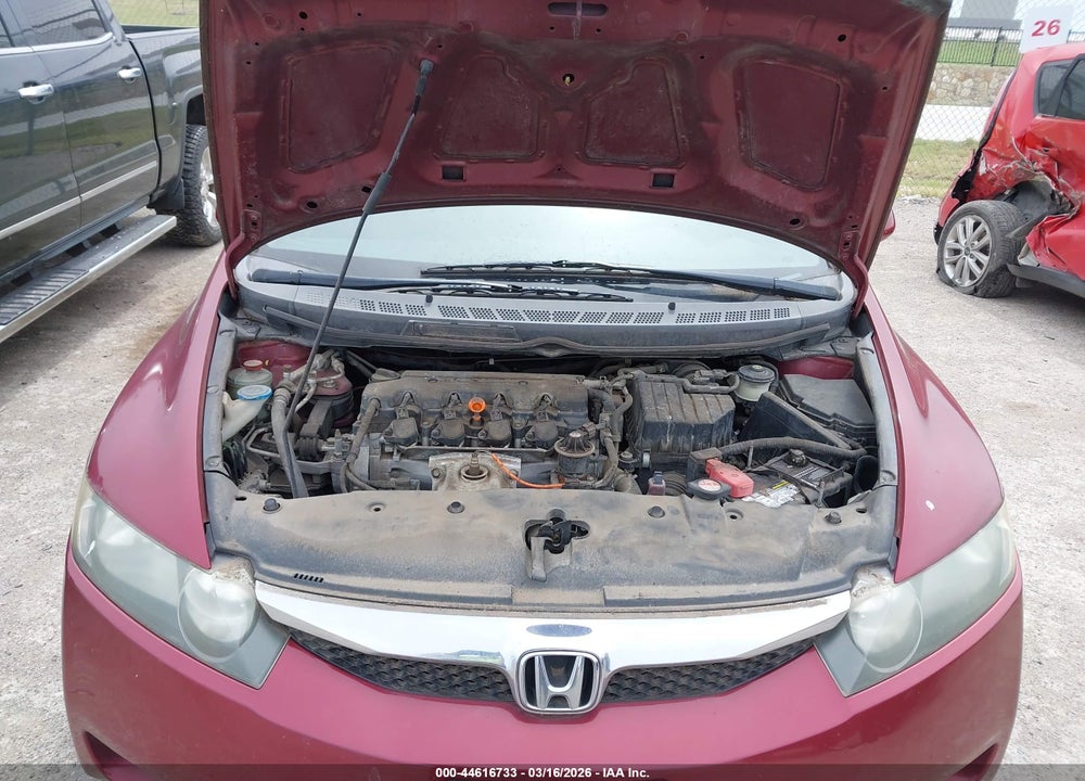2009 HONDA CIVIC LX VIN: 2HGFA165X9H348527