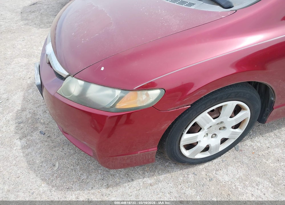 2009 HONDA CIVIC LX VIN: 2HGFA165X9H348527