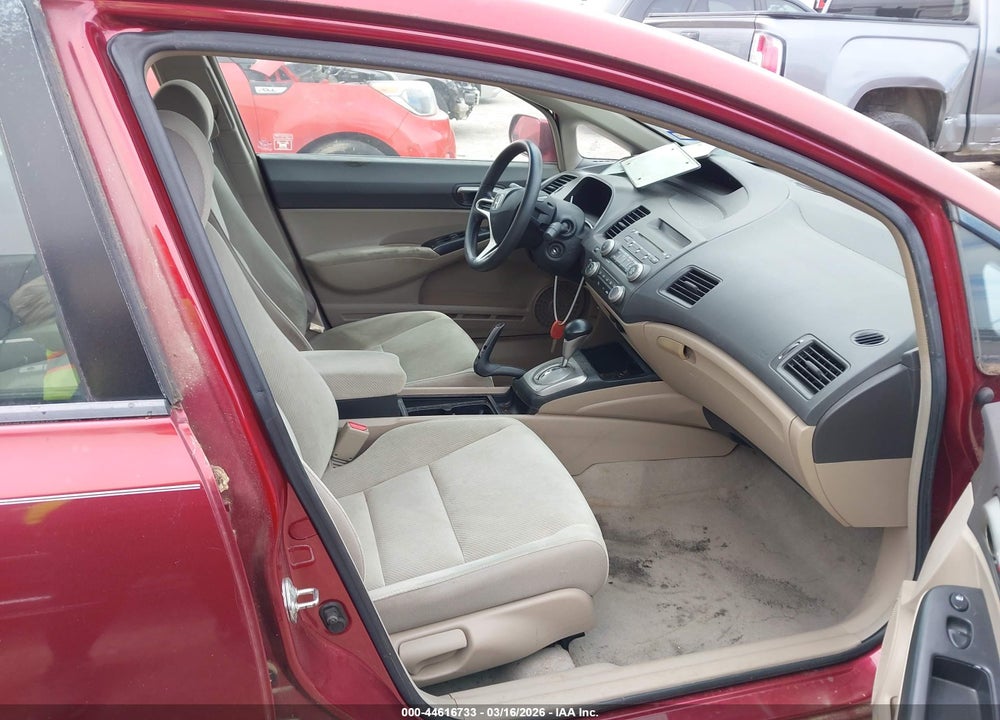 2009 HONDA CIVIC LX VIN: 2HGFA165X9H348527