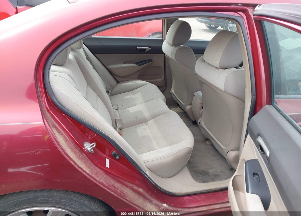 2009 HONDA CIVIC LX VIN: 2HGFA165X9H348527