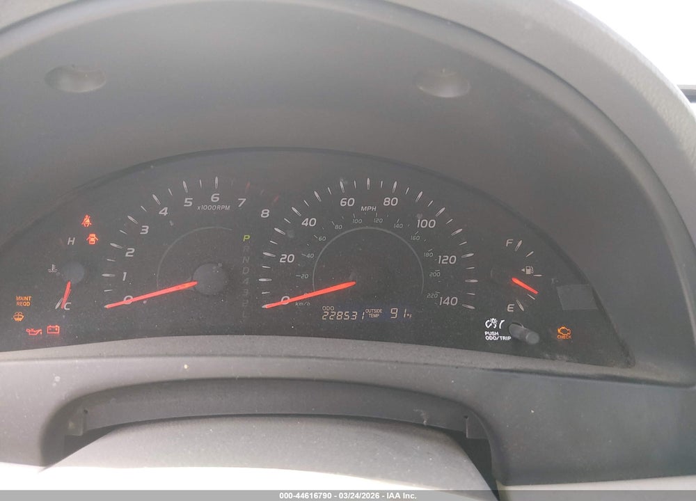 2007 TOYOTA CAMRY LE VIN: 4T1BE46K57U510742