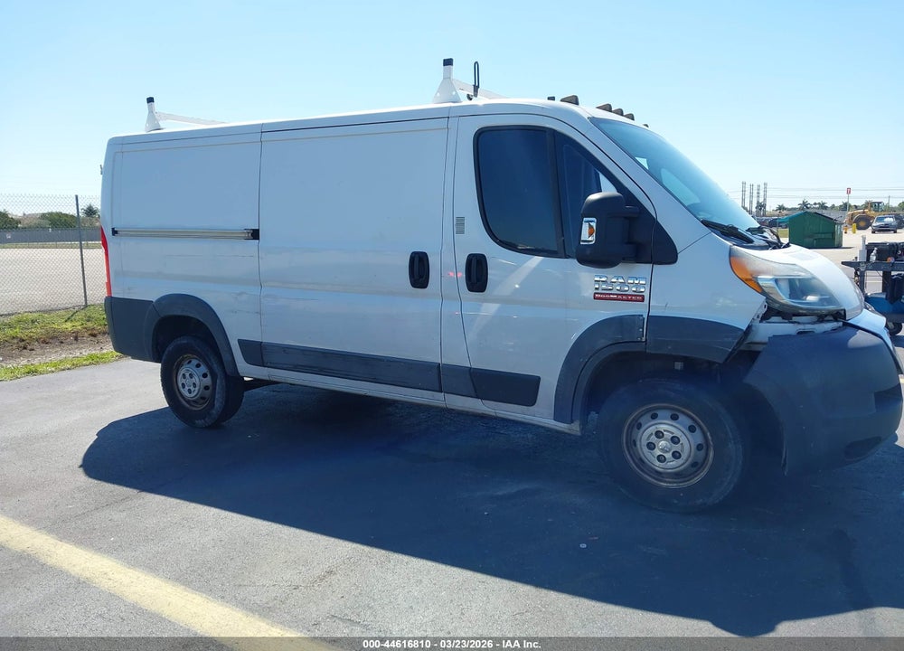 2017 RAM PROMASTER 1500 LOW ROOF 136 WB VIN: 3C6TRVAG0HE502836