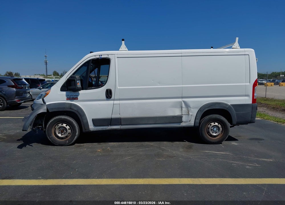 2017 RAM PROMASTER 1500 LOW ROOF 136 WB VIN: 3C6TRVAG0HE502836