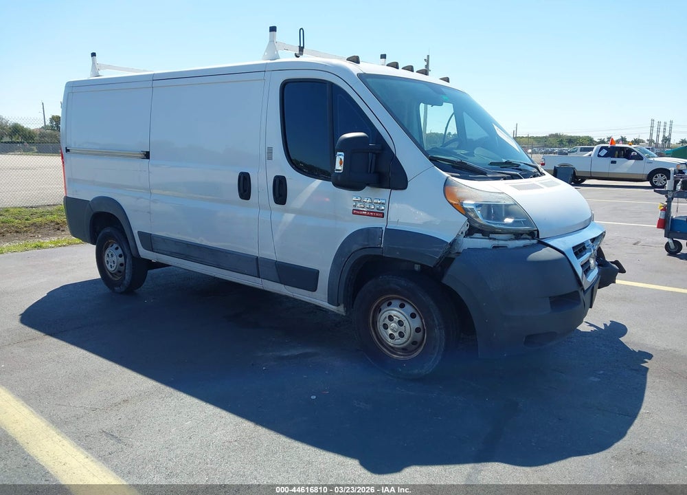 2017 RAM PROMASTER 1500 LOW ROOF 136 WB VIN: 3C6TRVAG0HE502836